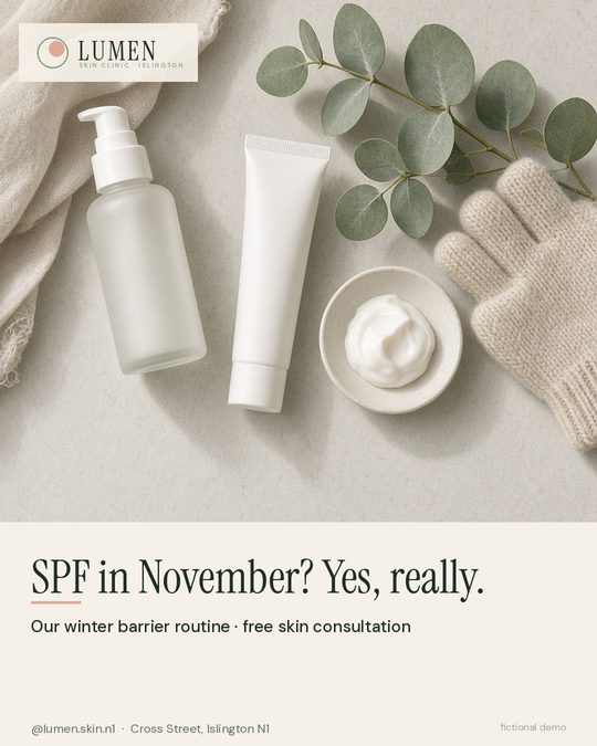 Demo post: SPF in winter